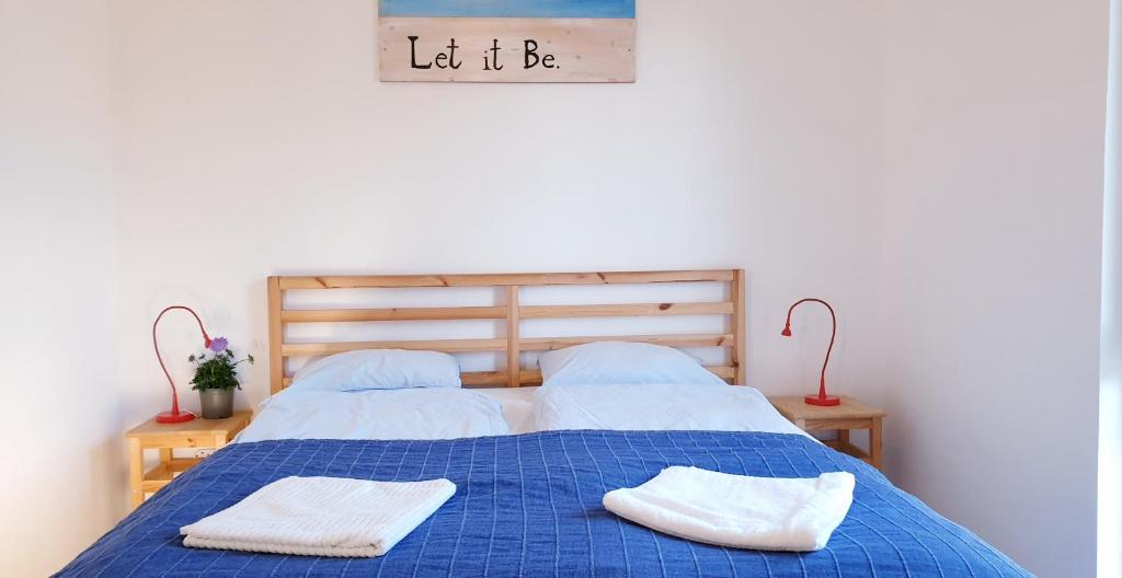 Posteľ alebo postele v izbe v ubytovaní MiLa Home Zamárdi - Fogas