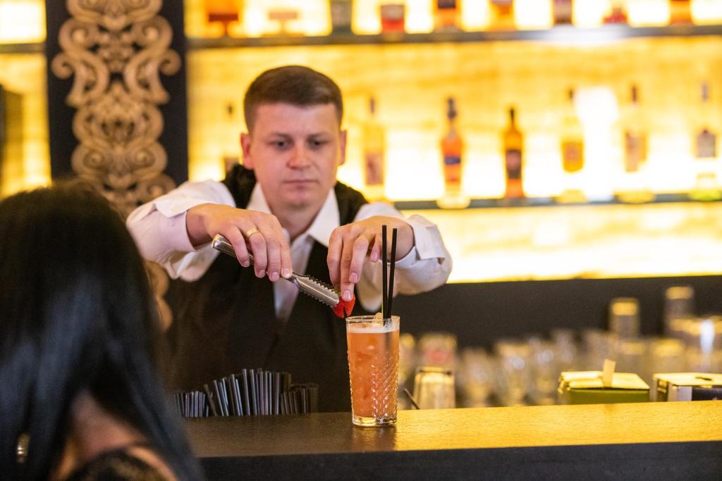 Nápoje v ubytování Imperial Casino Strazny Hotel