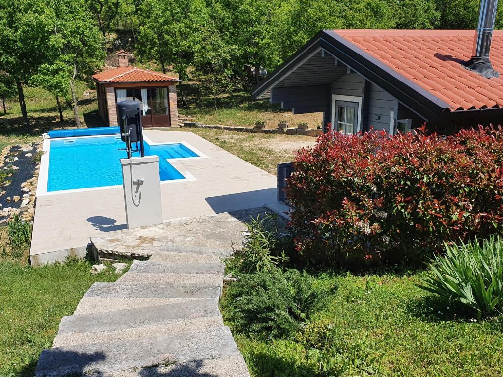 Bazén v ubytování Casa dei Boscarini nebo v jeho okolí