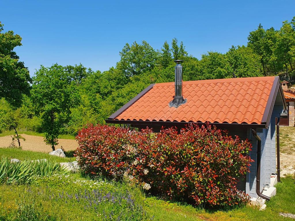 Zahrada ubytování Casa dei Boscarini