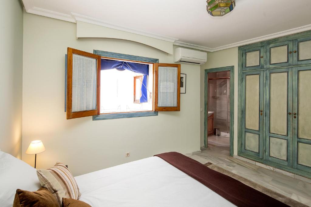 Postel nebo postele na pokoji v ubytování Veoapartment Alfalfa Terraza