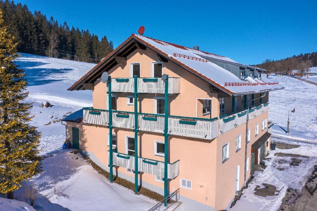 Budova, kde se apartmán nachází