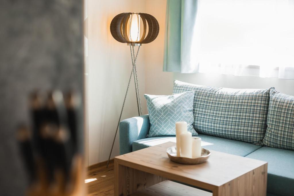 Posezení v ubytování S'Kathrina - Appartements