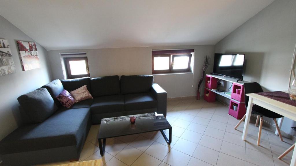 Część wypoczynkowa w obiekcie Apartment Vdovjak