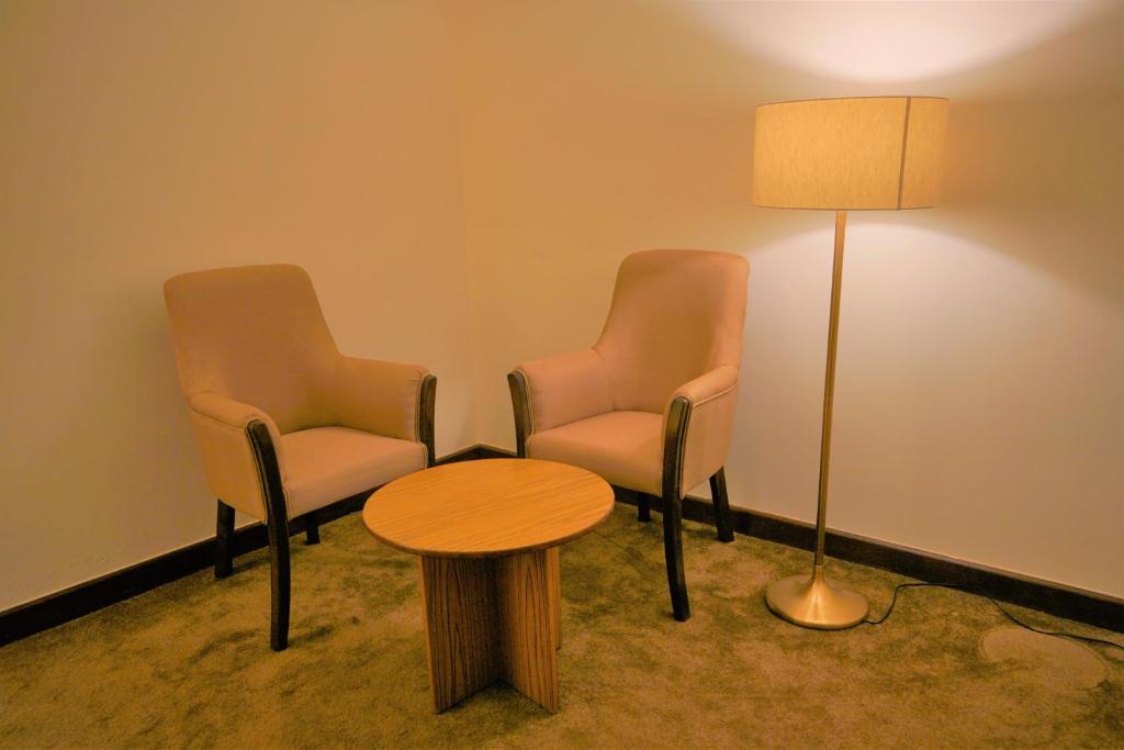 Posezení v ubytování Silk Road Hotel