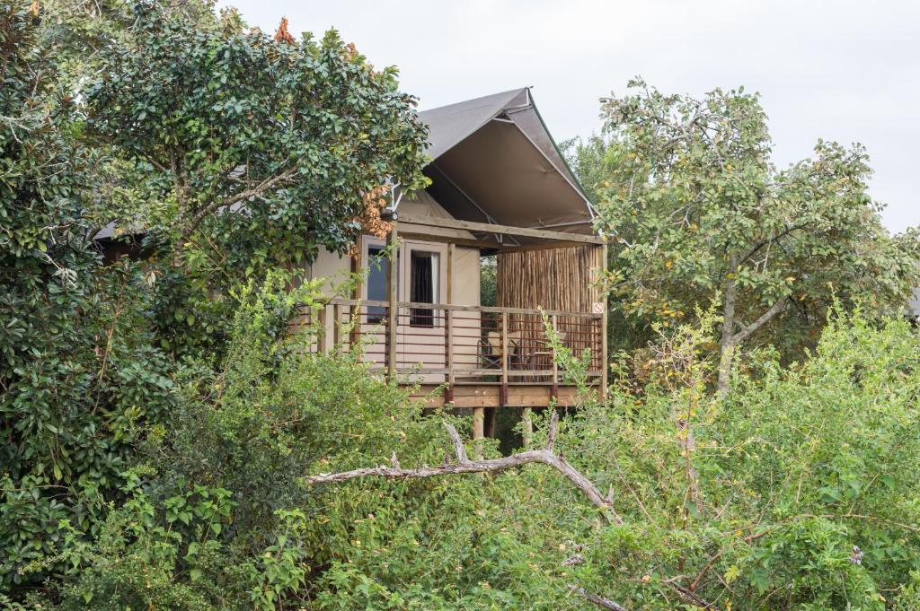 Zahrada ubytování Ndhula Luxury Tented Lodge