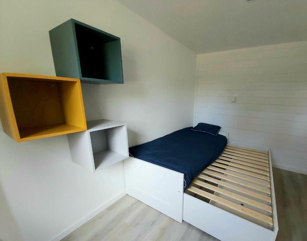 Postel nebo postele na pokoji v ubytování Chalet Little Cocoon