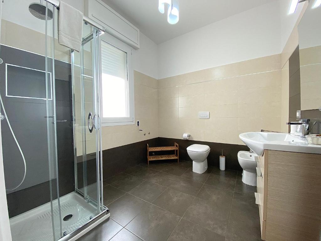 A bathroom at B&B ARFE'