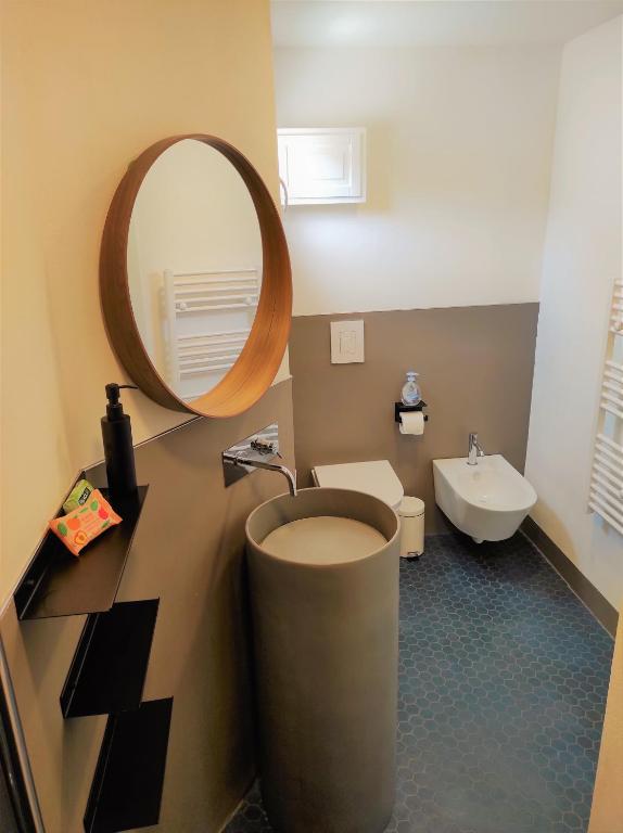 Kúpeľňa v ubytovaní Suite Bagnara- Ortigia Holidays