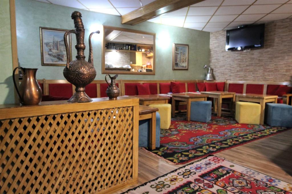 Lounge atau bar di Pansion Stari Grad