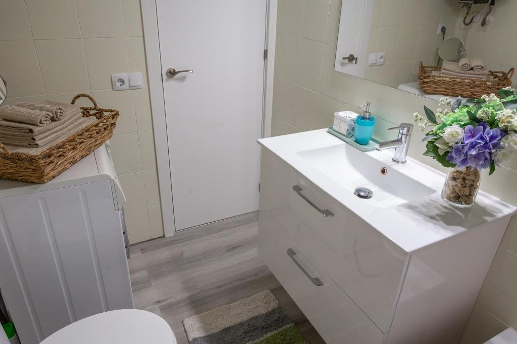 Kúpeľňa v ubytovaní Apartamentos Stil Mar Anna - Stil Mar Jardin Anna