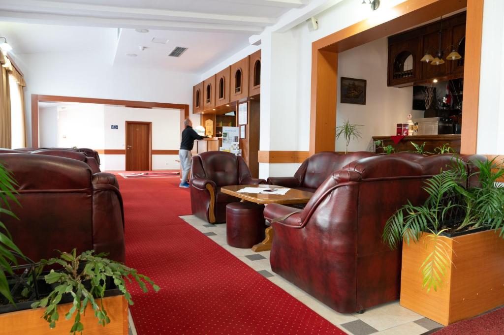 Posezení v ubytování Hotel Mirni Kutak