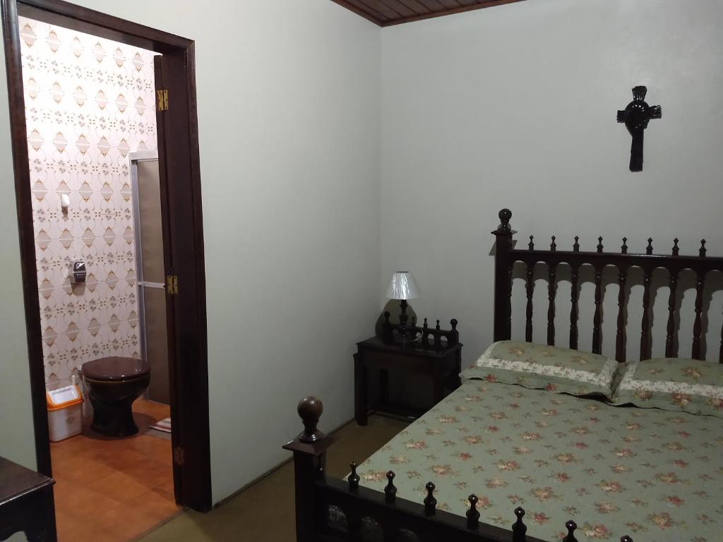  Casa com lareira e 3 quartos de casal em Campos do Jordão
