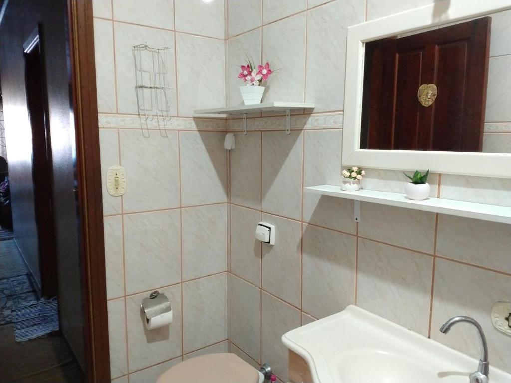  Casa com lareira e 3 quartos de casal em Campos do Jordão