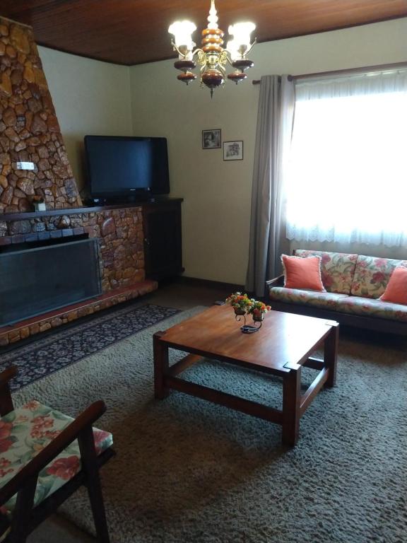  Casa com lareira e 3 quartos de casal em Campos do Jordão