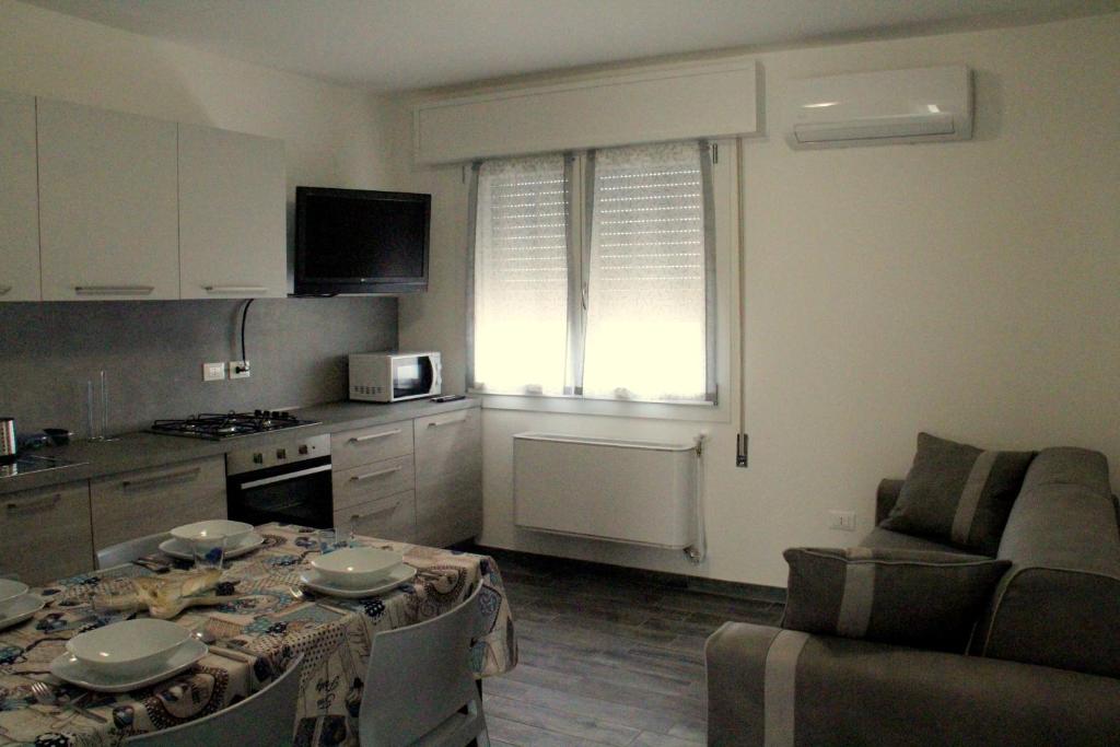 Kuchnia lub aneks kuchenny w obiekcie Agriturismo La Fraterna