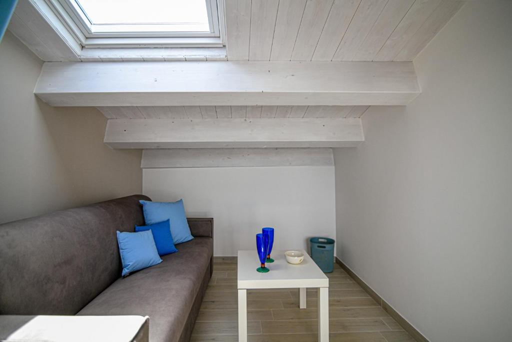 A seating area at Villa Laura Charme Apartments
