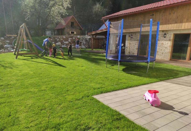 Herní místnost nebo prostor pro děti v ubytování Chata Matzo