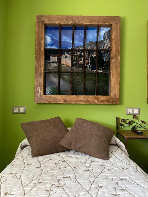 Postel nebo postele na pokoji v ubytování Apartamentos Numancia