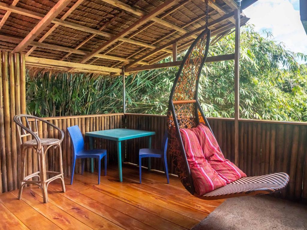 Balkón nebo terasa v ubytování Blue Moon Guesthouse