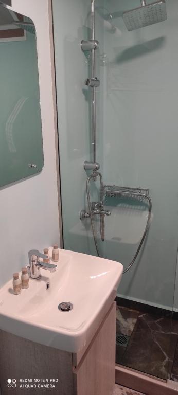 Kúpeľňa v ubytovaní Lefkas Central