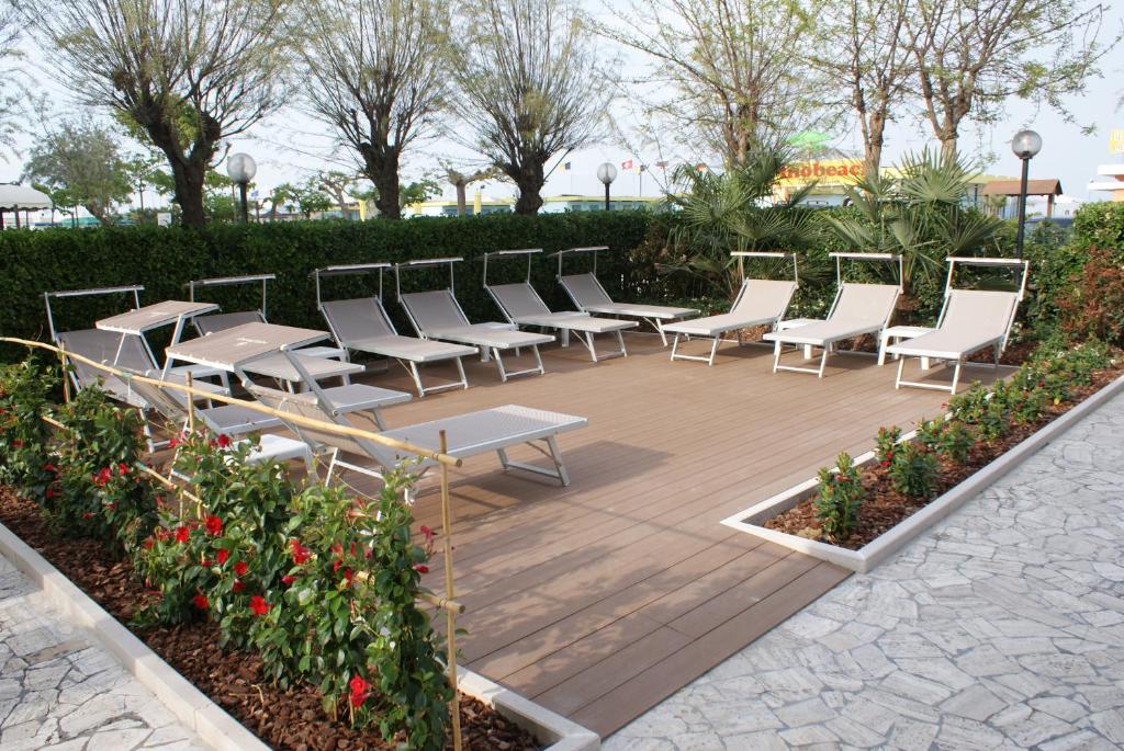 Zahrada ubytování Hotel Granada