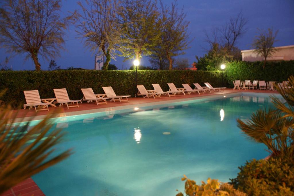 Bazén v ubytování Hotel Granada nebo v jeho okolí