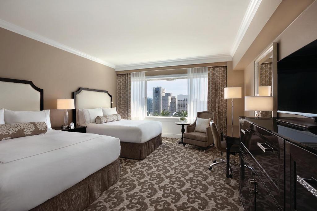 Fairmont San Francisco - Deluxe Queen Room With Two Queen Beds With City View