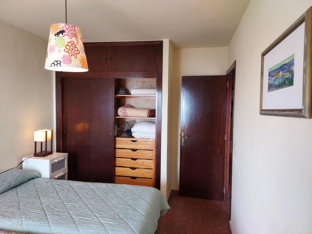 Posteľ alebo postele v izbe v ubytovaní Pedregalejo Room