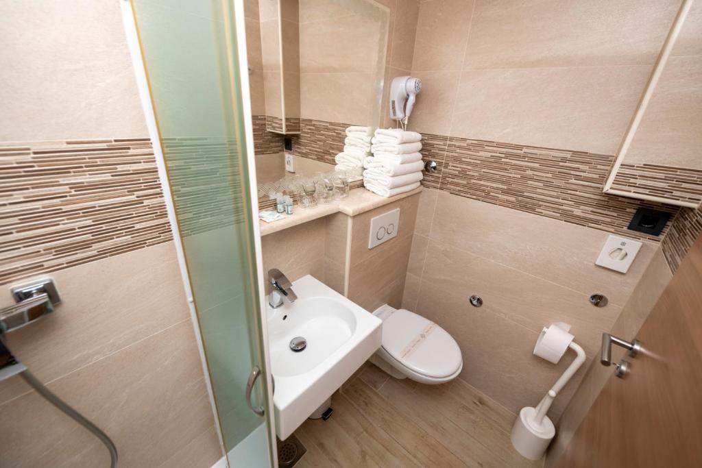 Koupelna v ubytování Deluxe Collection Hotel Kastel