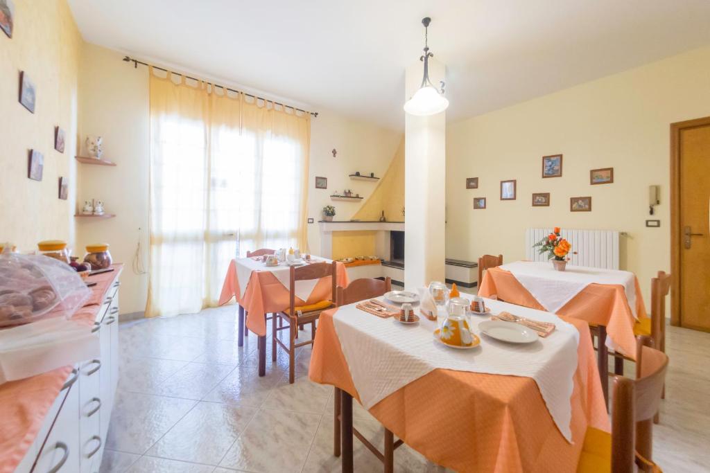 Posezení v ubytování B&B A Casa di Danilo