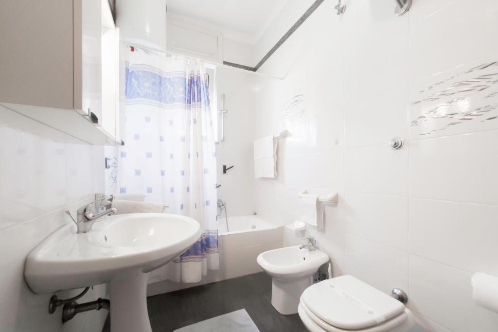 Koupelna v ubytování B&B A Casa di Danilo