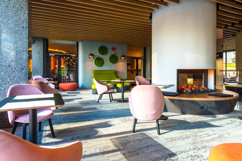 Posezení v ubytování Hotel Metropol