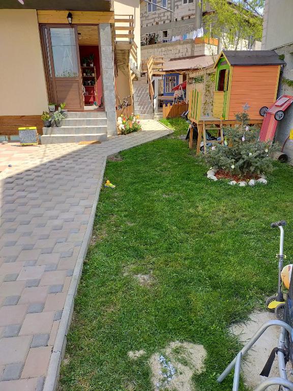 Zahrada ubytování Casa Veseliei