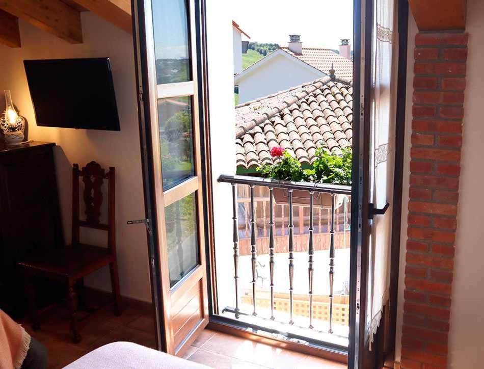 Balkón nebo terasa v ubytování Casa Rural La Tayuela