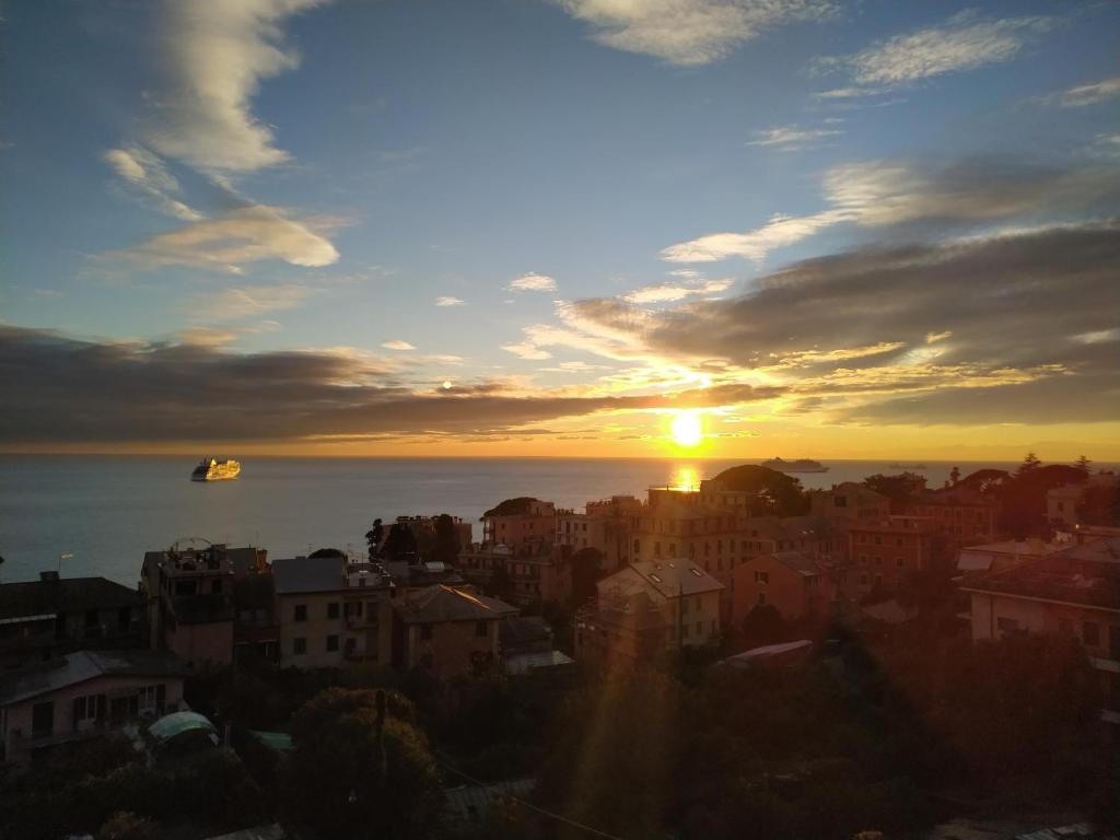 Romantic garden sea view Nervi - Apartamento Con Vista Al Mar