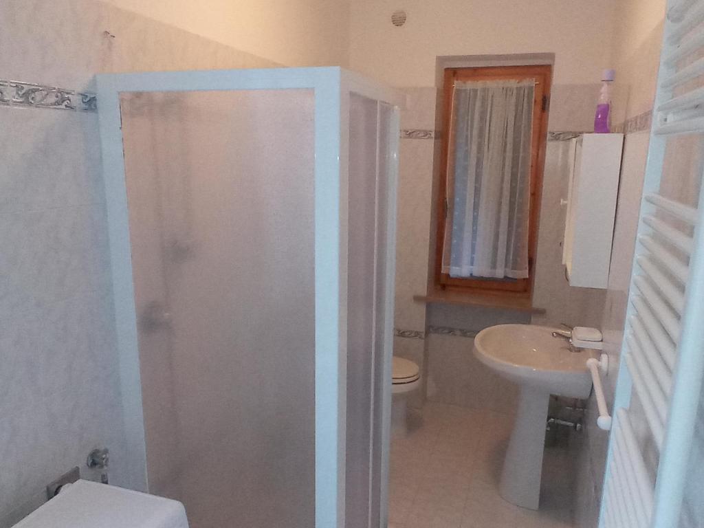 Kúpeľňa v ubytovaní Casa Piva