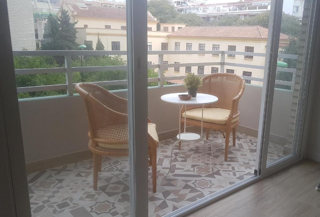 Balkón alebo terasa v ubytovaní Apartamento Gloria 1 Parking privado gratis