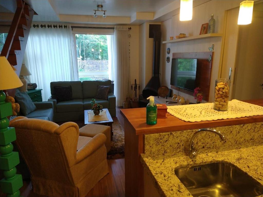  Apartamento Vivendas do Lago em Canela