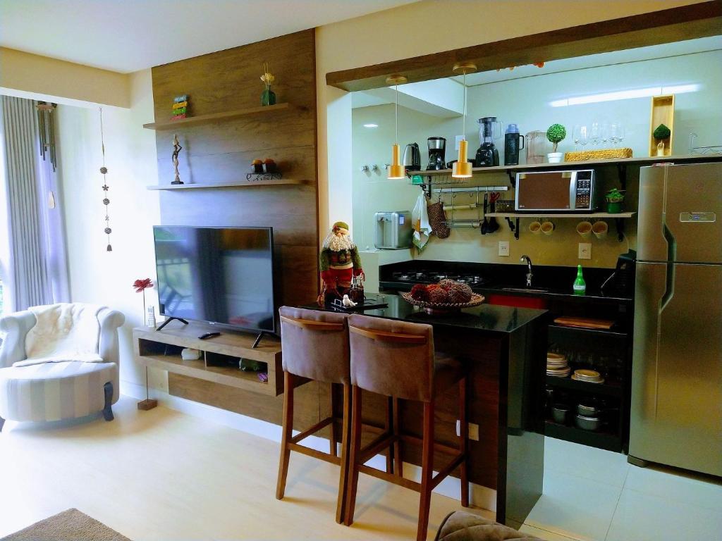  Apartamento LE JARDIN 2 minutos da Catedral