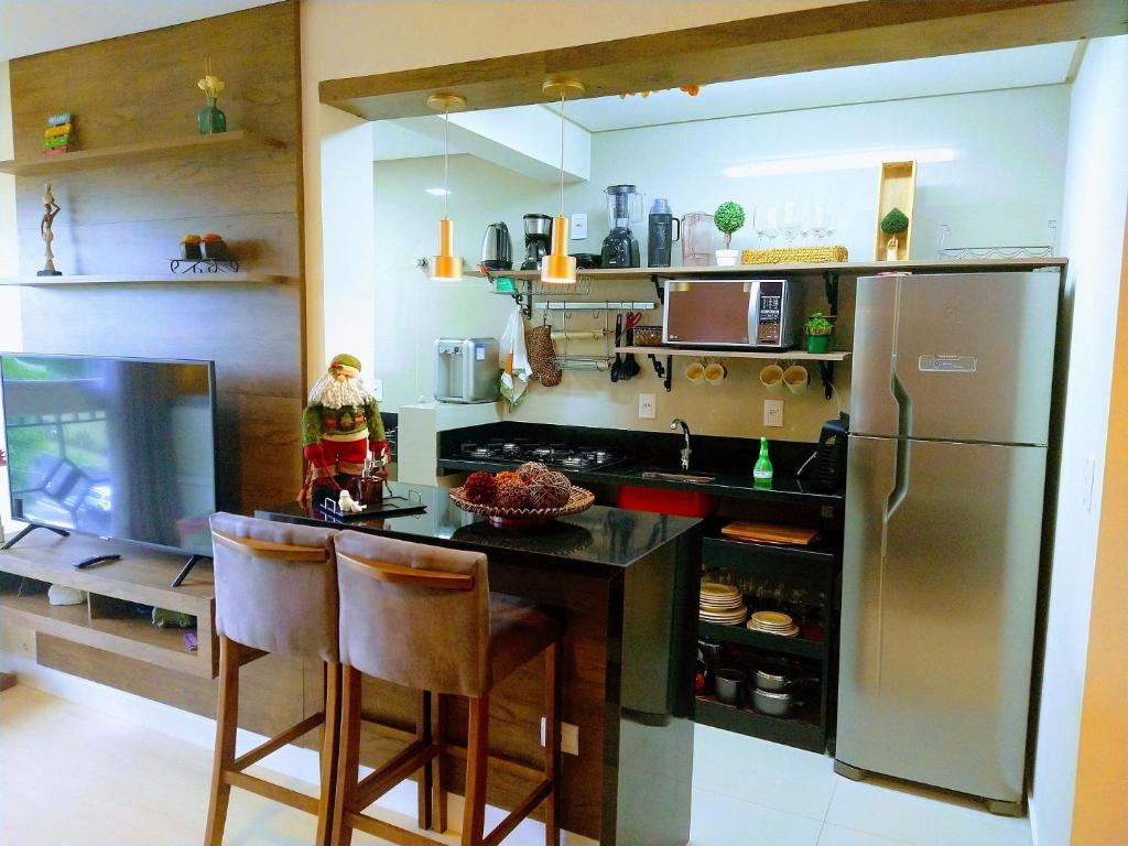  Apartamento LE JARDIN 2 minutos da Catedral