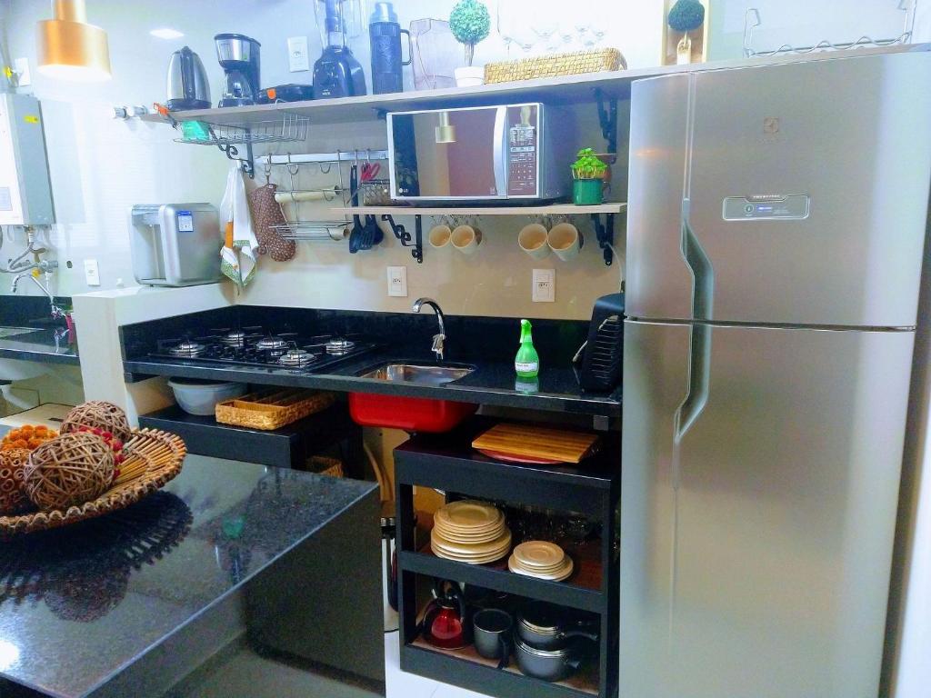  Apartamento LE JARDIN 2 minutos da Catedral