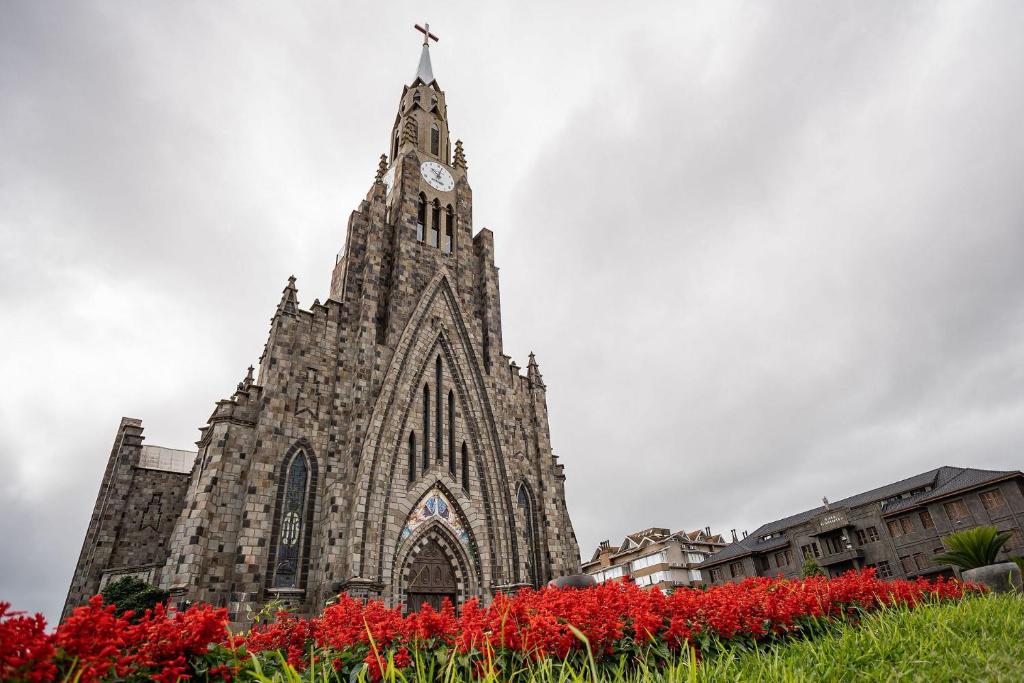  Apartamento LE JARDIN 2 minutos da Catedral