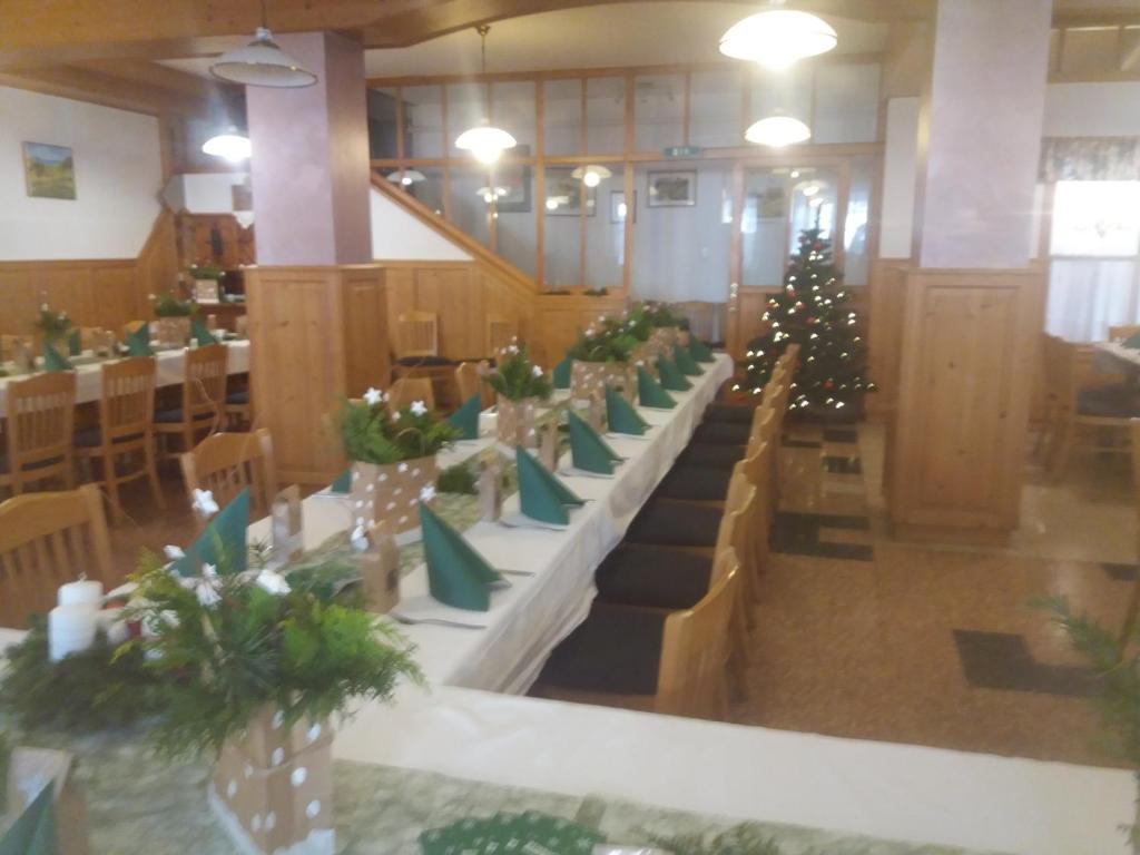 Restaurace v ubytování Gasthof Jauk-Hartner