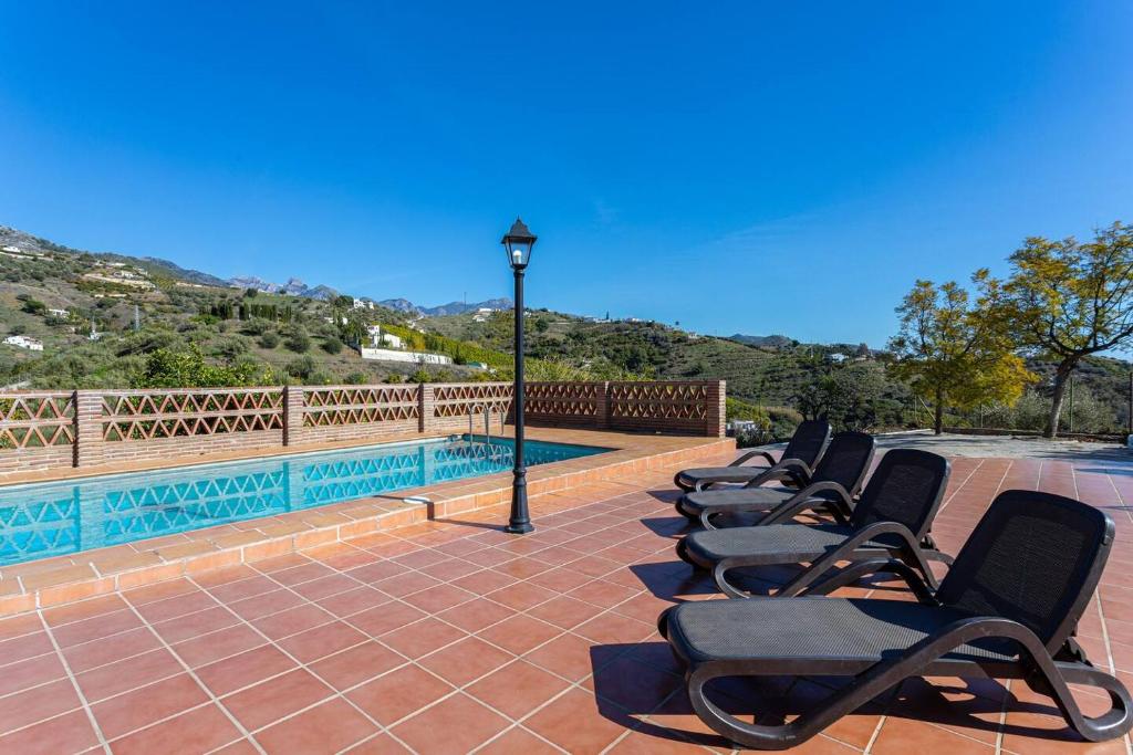 Bazén v ubytování Villa Relax Solset nebo v jeho okolí