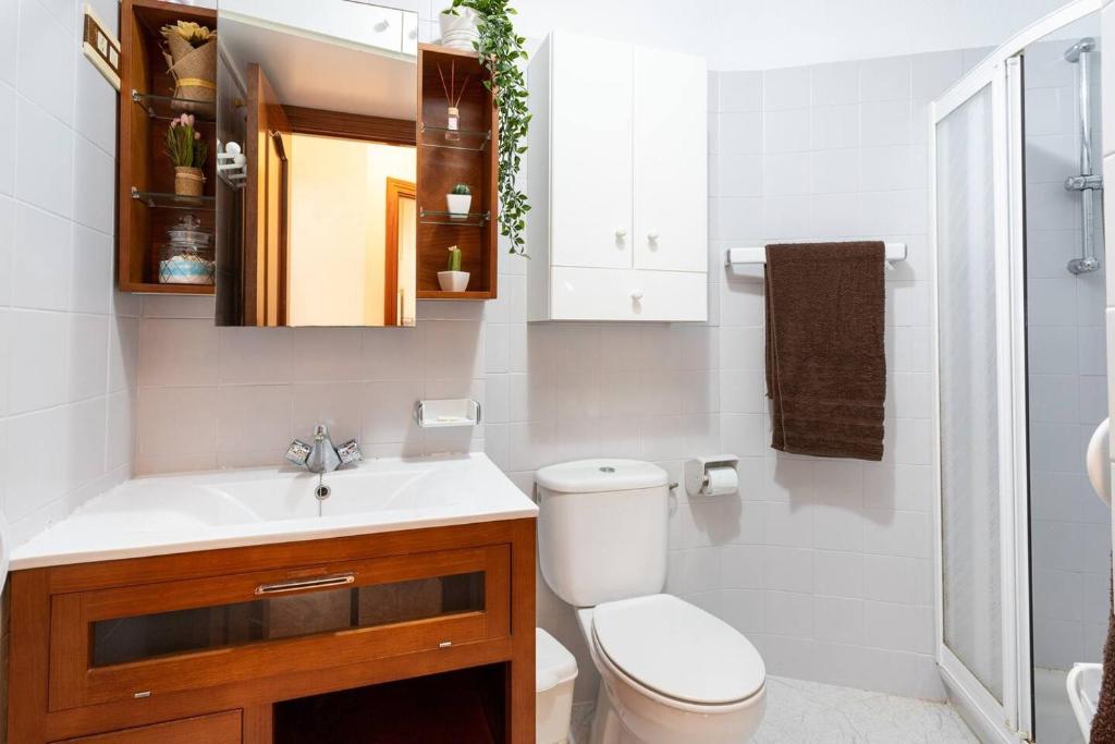 Koupelna v ubytování Apartamento Torrox Playa Solset