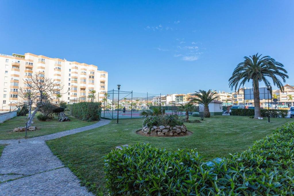 Zahrada ubytování Apartamento Torrox Playa Solset