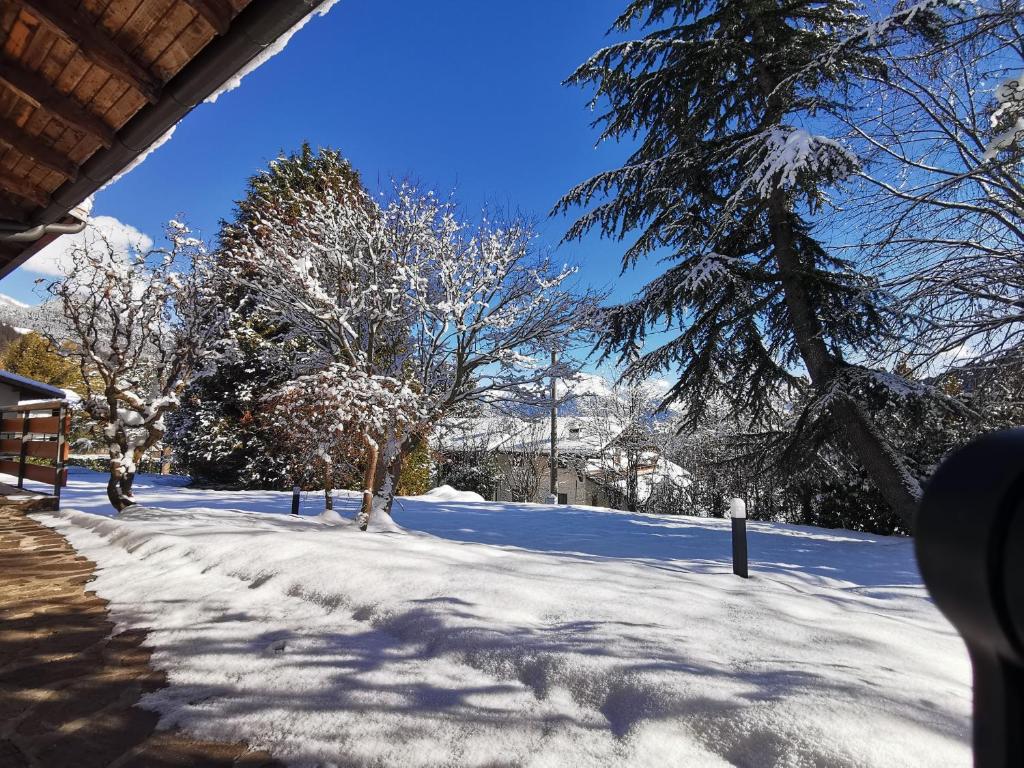 Chalet Bornhome relax, sport e cultura altopiano del sole 6 ospiti - pet Frendly v zime