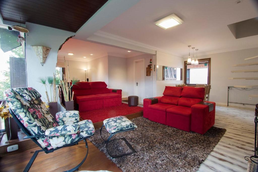  GartenHaus - Gramado - Ideal para 6 pessoas