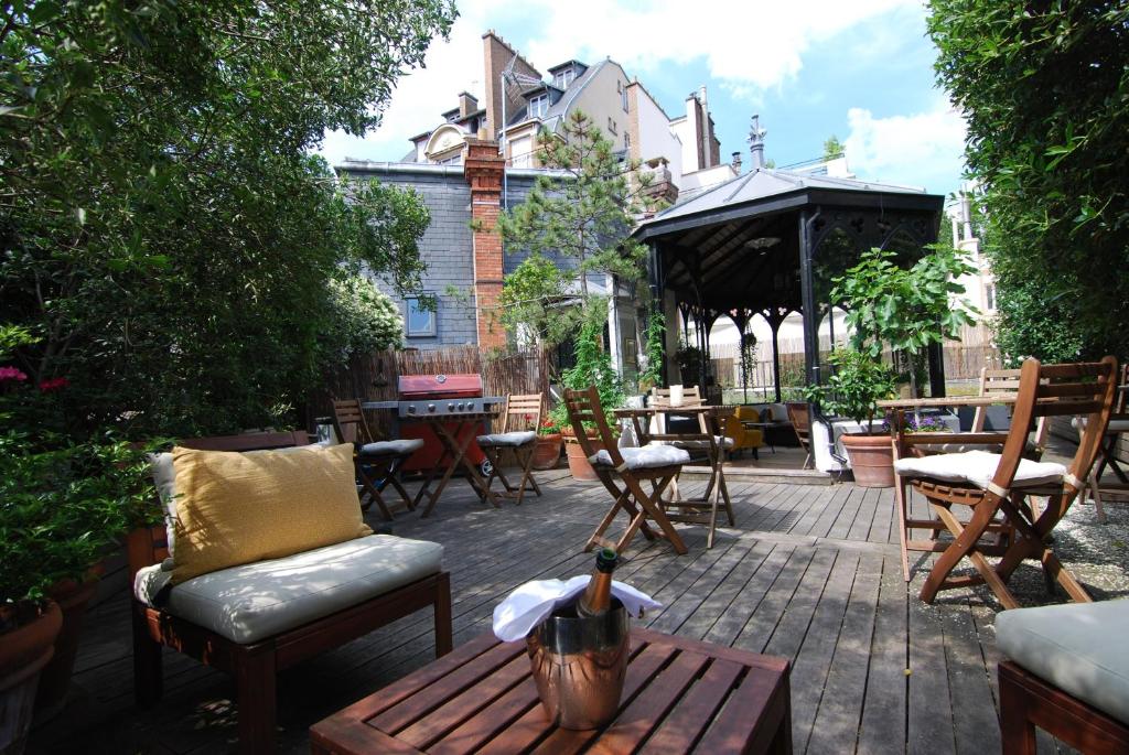 Zahrada ubytování Sourire Boutique Hôtel Particulier